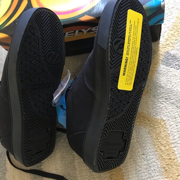 HOST PICK 🎉🥰 Heelys Launch Solid Black Men’s Size 8 Brand New With Box - Picture 3 of 5